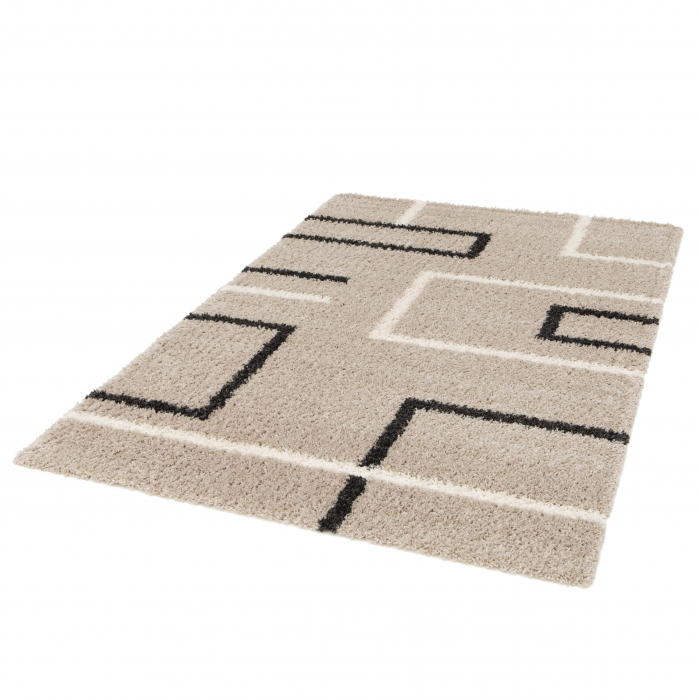 Covor Belgian, Gent 51486, Bej/Negru, 200x290 cm [4]