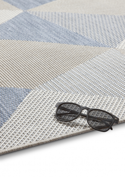 Covor Belgian, Preston 47162, Albastru, Diverse Dimensiuni [5]