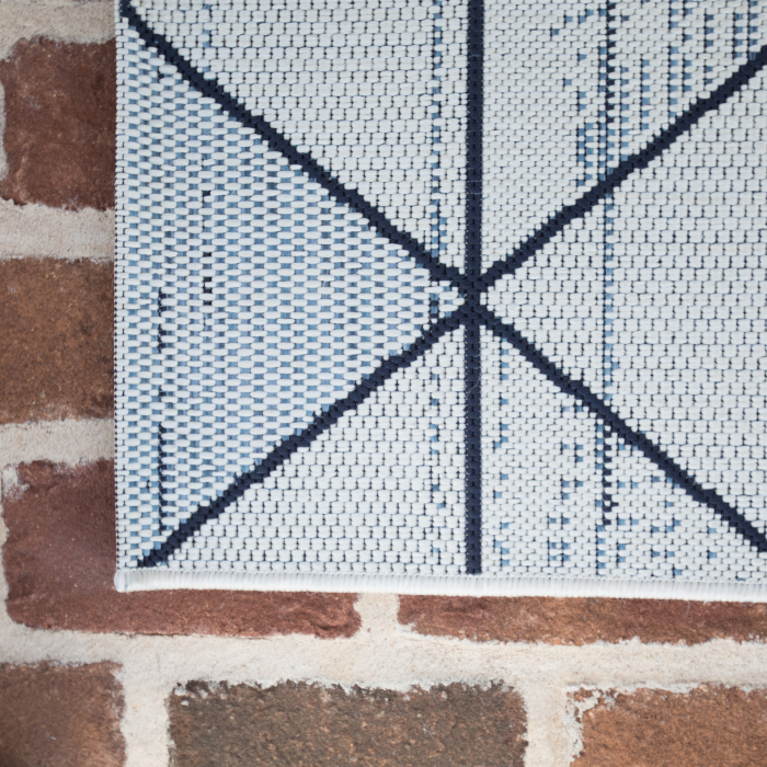 Covor Belgian, Preston 47277, Alb/Albastru, 160x230cm [7]