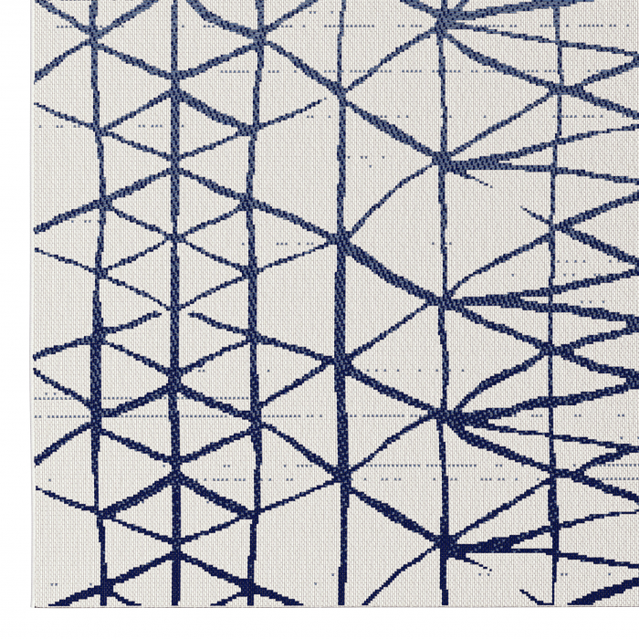 Covor Belgian, Preston 47278, Alb/Albastru, Diverse Dimensiuni [9]