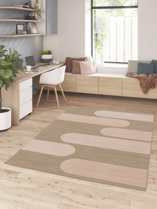 Covor Belgian, Rio 24511, Bej/Roz, 200x290 cm [2]