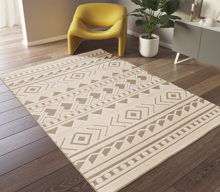 Covor Belgian, Rio 24514, Crem, 160x230 cm [2]