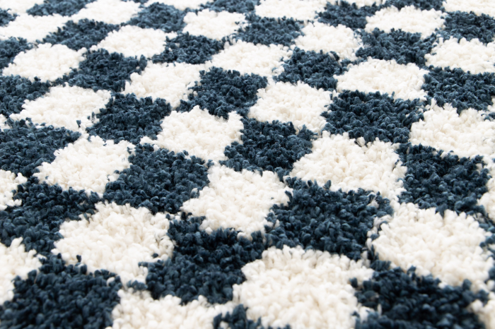 Covor Belgian, Sherpa 52992, Crem/Albastru, Diverse Dimensiuni [4]