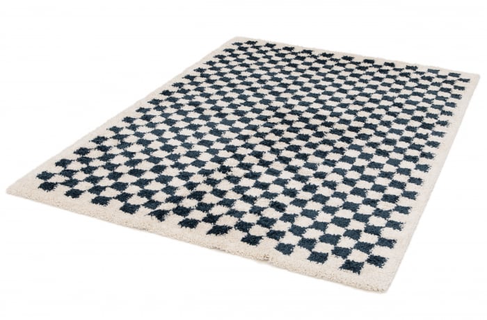 Covor Belgian, Sherpa 52992, Crem/Albastru, Diverse Dimensiuni [2]