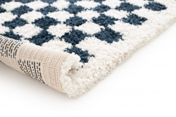 Covor Belgian, Sherpa 52992, Crem/Albastru, Diverse Dimensiuni [5]