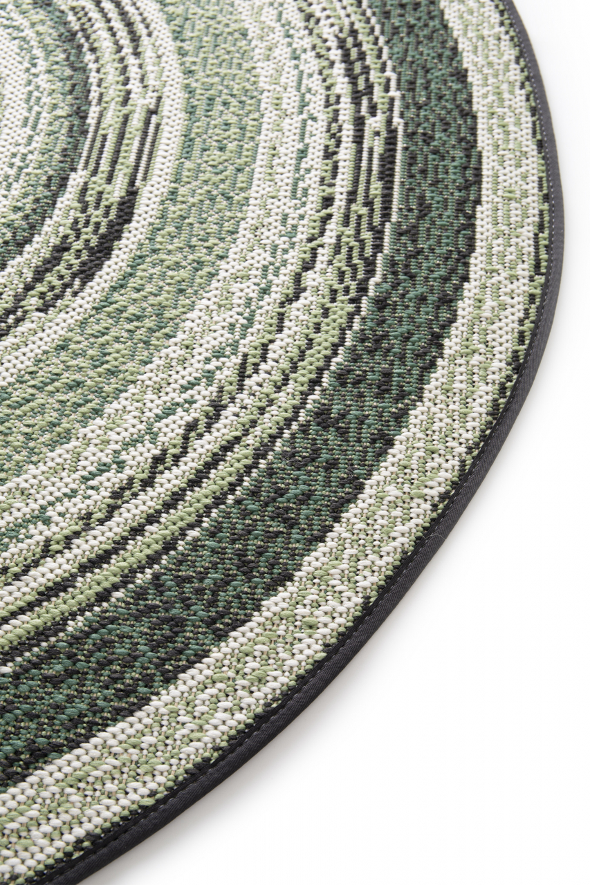 Covor Belgian, Sparta 19621 , Rotund,  Verde, 120x120 cm [4]