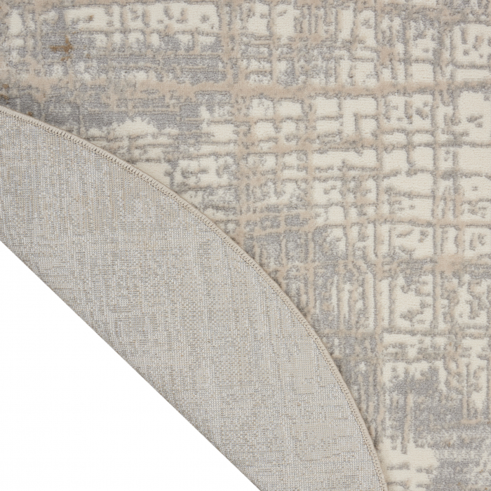 Covor Calvin Klein CK950, Gri/Bej, Rotund, 122x122 cm [2]