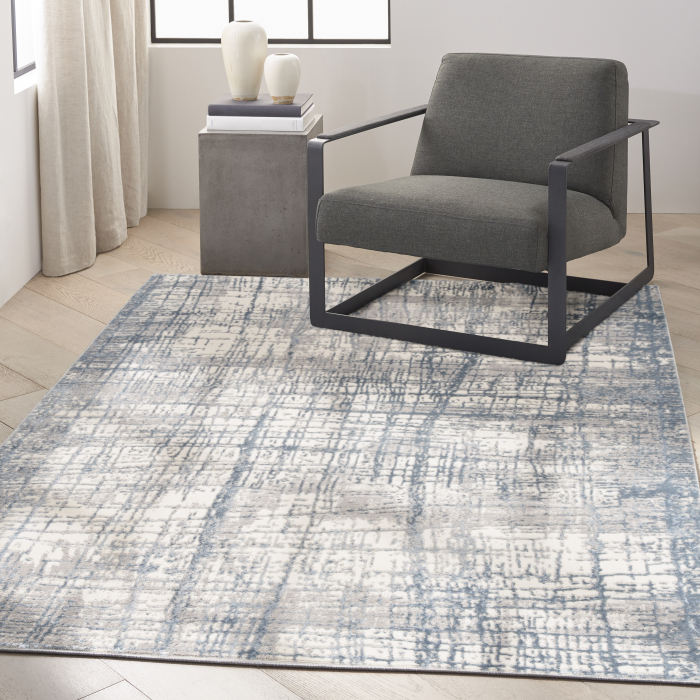 Covor Calvin Klein CK950, Albastru/ Gri, Diverse Dimensiuni [2]