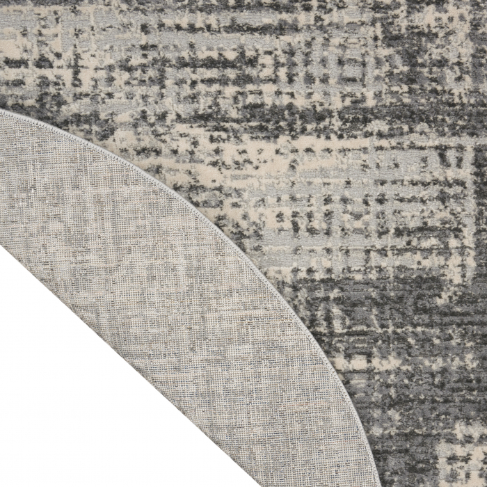 Covor Calvin Klein CK953, Gri/Bej, Rotund, 122x122 cm [2]