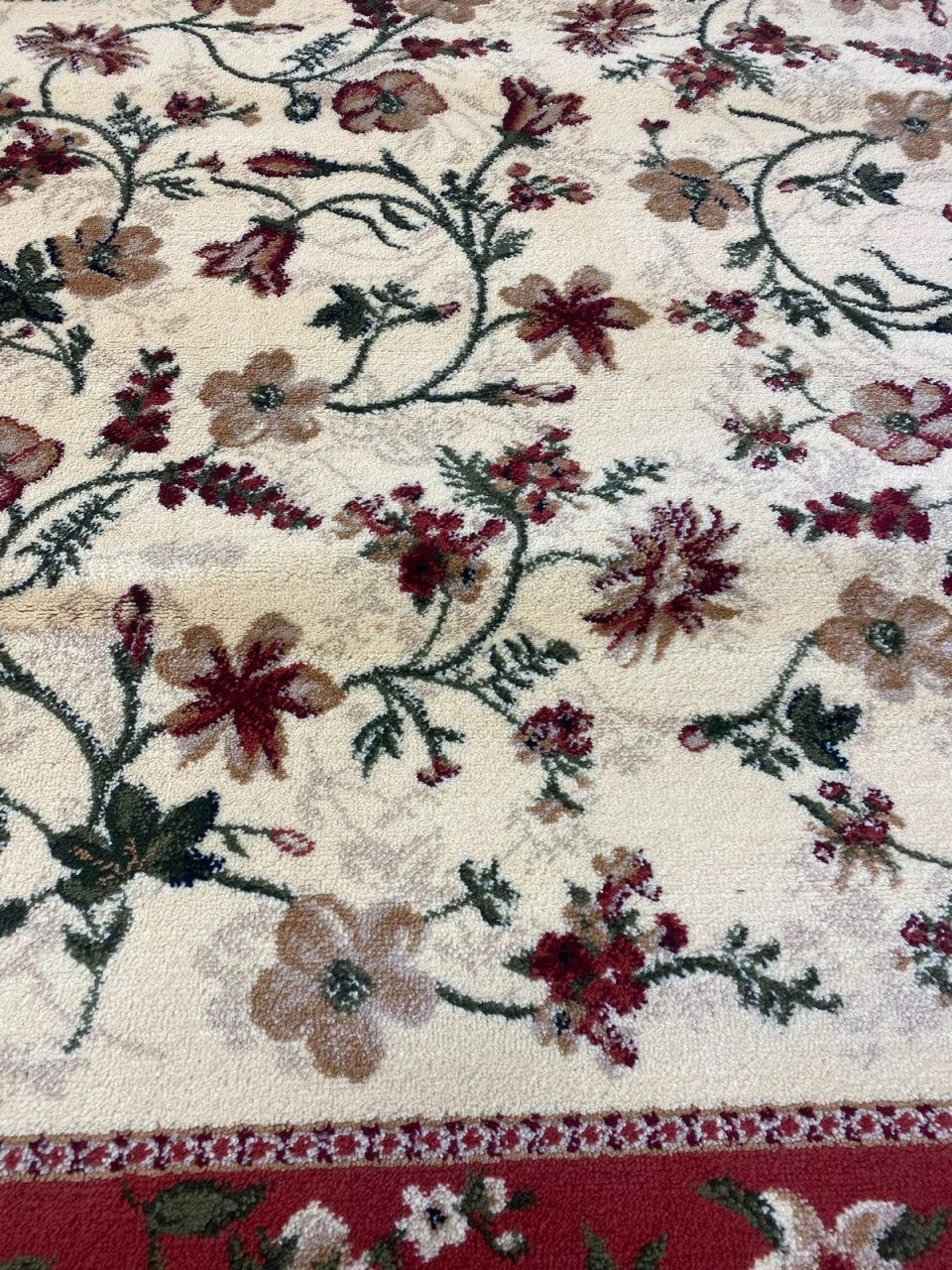 Covor Clasic, Lotos 15075, Crem / Rosu, Diverse Dimensiuni [6]