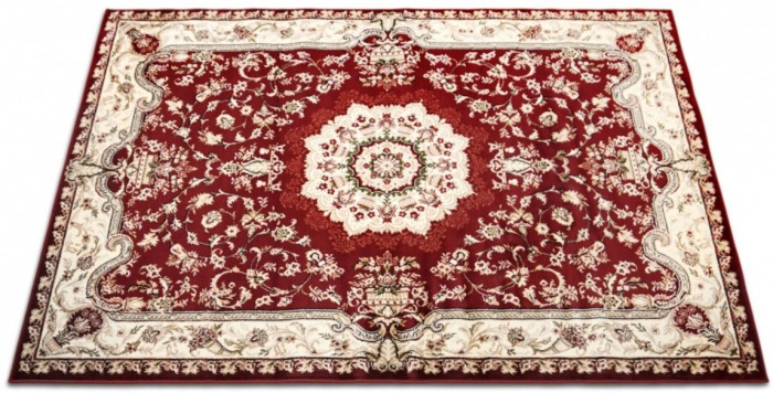 Covor Clasic, Lotos 1520, Rosu, Diverse Dimensiuni, 1800 gr/mp [4]