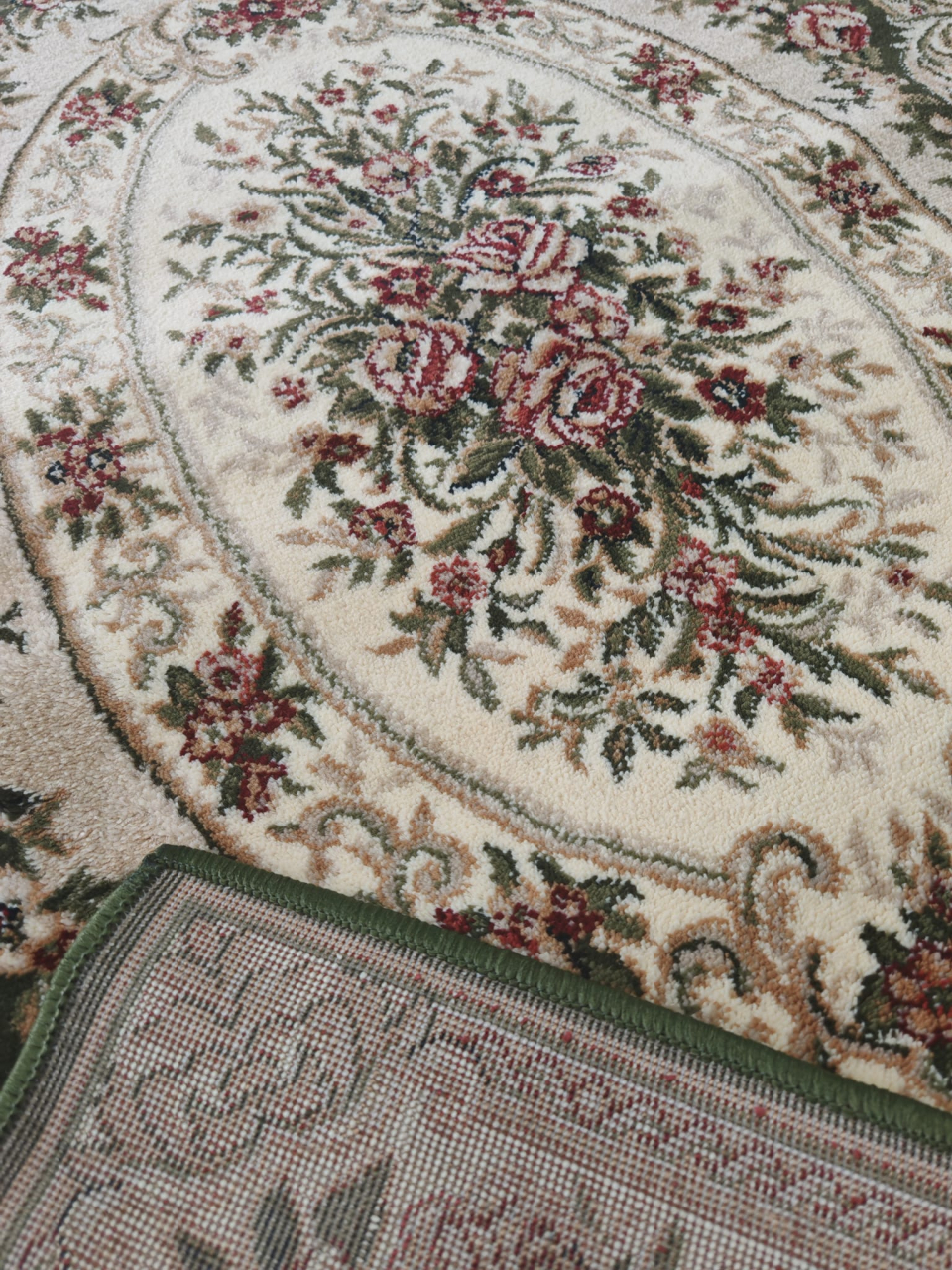Covor Clasic, Lotos 1529, Verde, Diverse Dimensiuni, 1800 gr/mp [5]