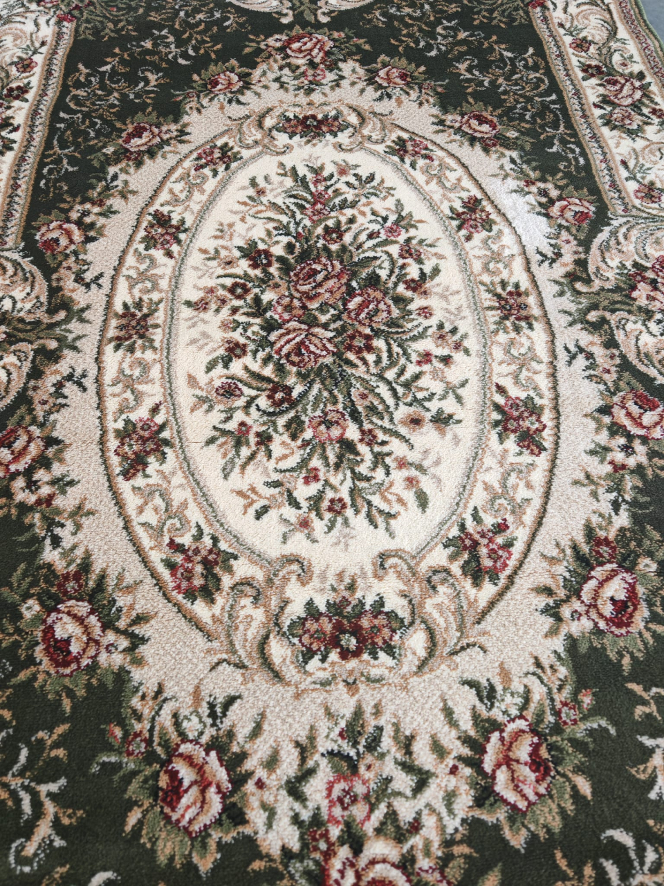 Covor Clasic, Lotos 1529, Verde, Diverse Dimensiuni, 1800 gr/mp [10]