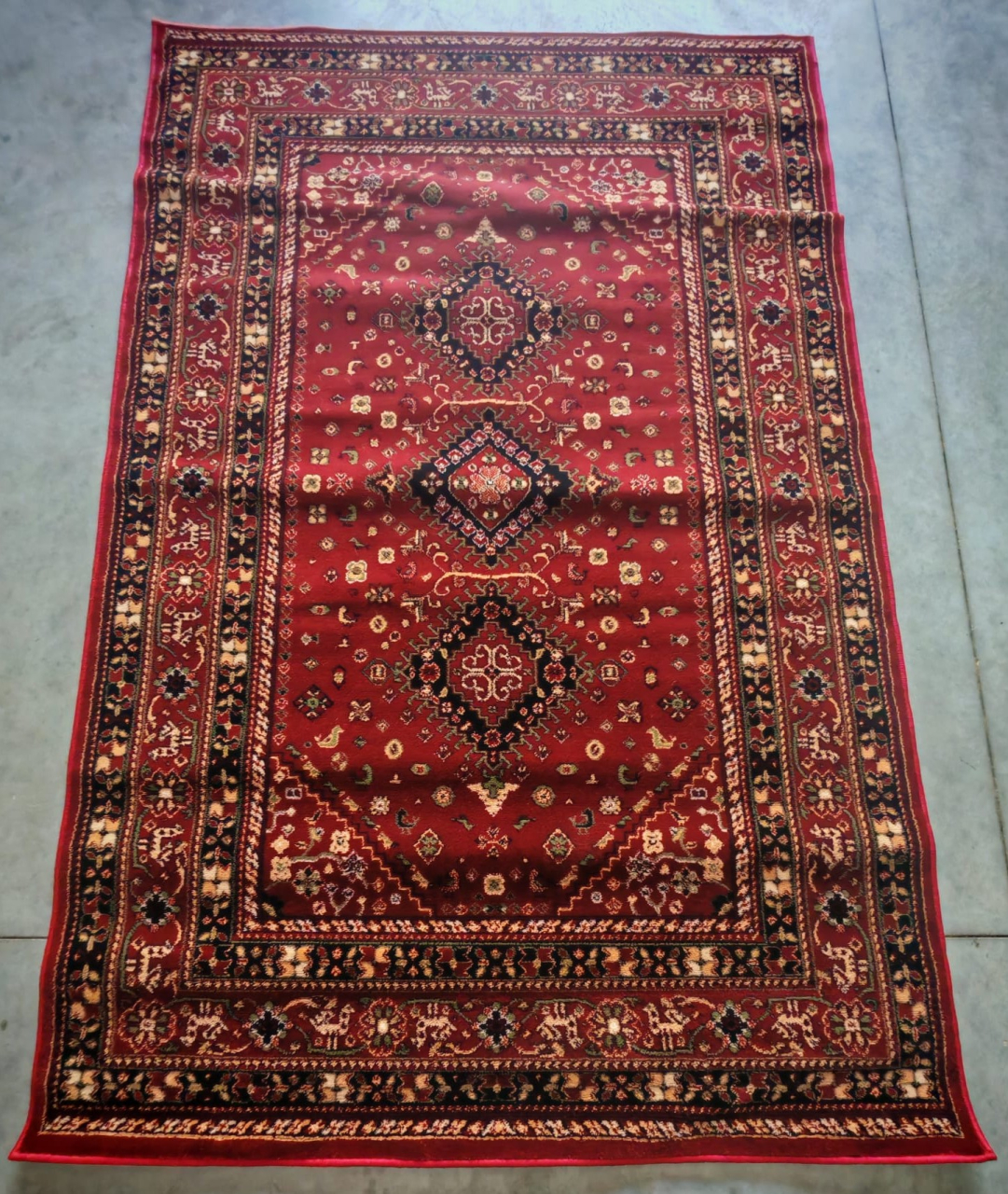 Covor Clasic, Lotos 1531, Grena, Diverse Dimensiuni, 1800 gr/mp [7]