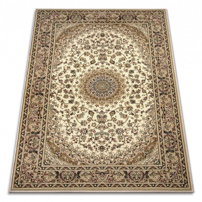 Covor Clasic, Lotos 1555, Crem / Bej, Diverse Dimensiuni, 1800 gr/mp [2]