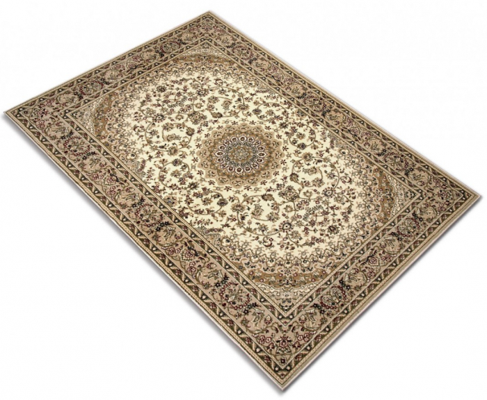 Covor Clasic, Lotos 1555, Crem / Bej, Diverse Dimensiuni, 1800 gr/mp [3]