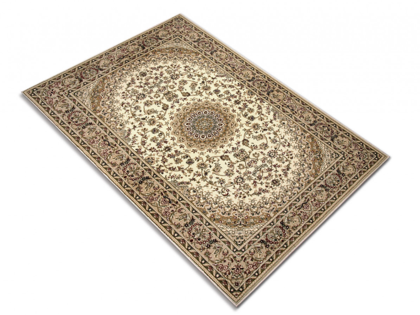 Covor Clasic, Lotos 1555, Crem / Bej, Diverse Dimensiuni, 1800 gr/mp [3]