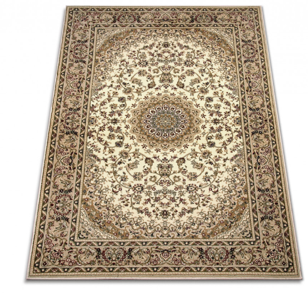 Covor Clasic, Lotos 1555, Crem / Bej, Diverse Dimensiuni, 1800 gr/mp [2]