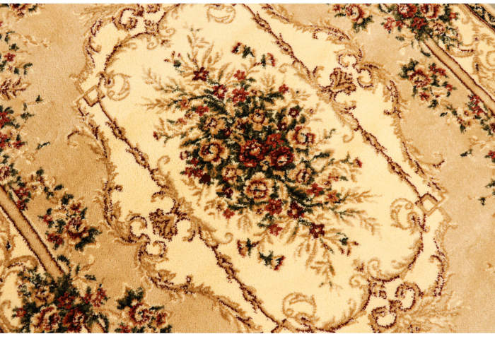 Covor Clasic, Lotos 507-100, Crem, Oval, Diverse Dimensiuni [3]