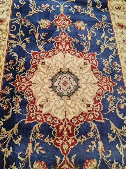 Covor Clasic, Lotos 523, Albastru, Diverse Dimensiuni, 1800 gr/mp [2]