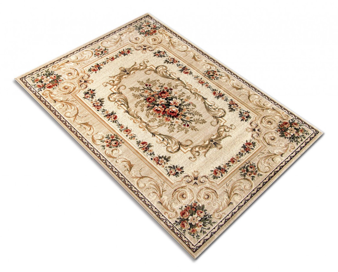 Covor Clasic, Lotos 535, Bej / Crem, Diverse Dimensiuni, 1800 gr/mp [3]