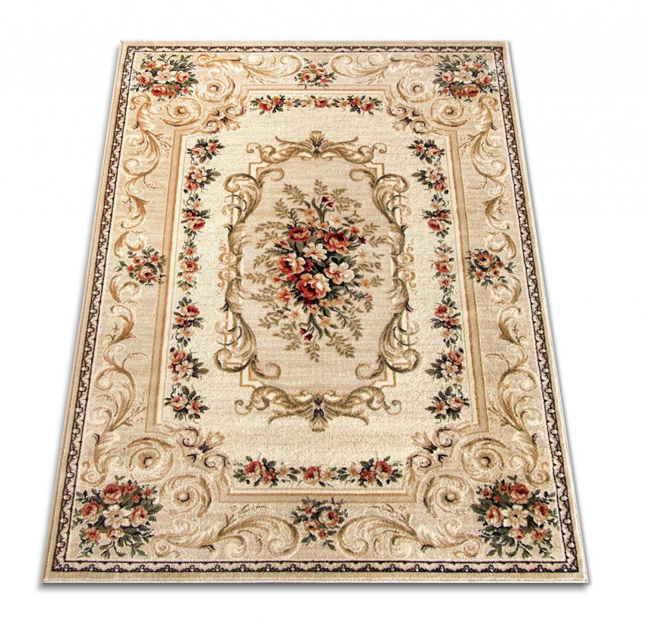 Covor Clasic, Lotos 535, Bej / Crem, Diverse Dimensiuni, 1800 gr/mp [2]