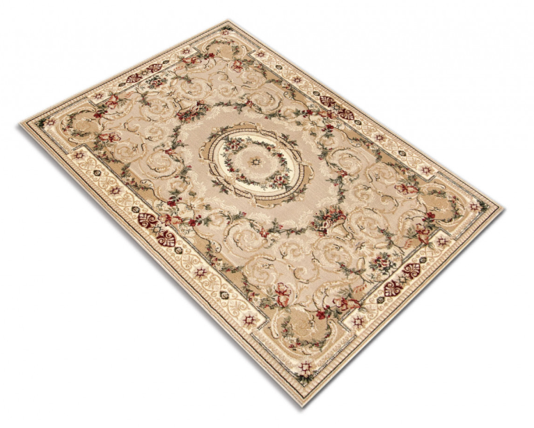 Covor Clasic, Lotos 15002, Bej / Crem, Diverse Dimensiuni, 1800 gr/mp [2]