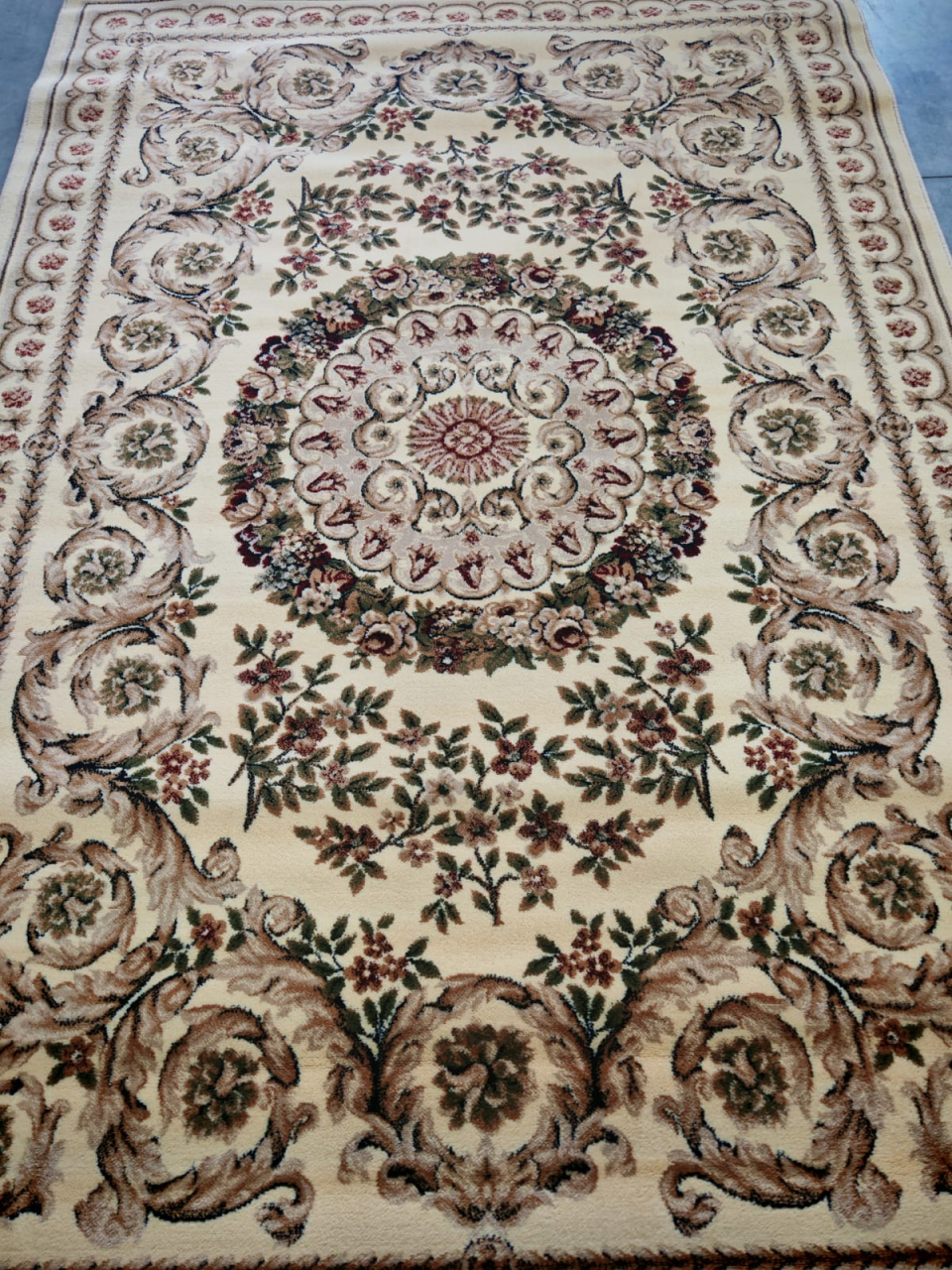 Covor Clasic, Lotos 539, Crem / Bej, Diverse Dimensiuni, 1800 gr/mp [3]