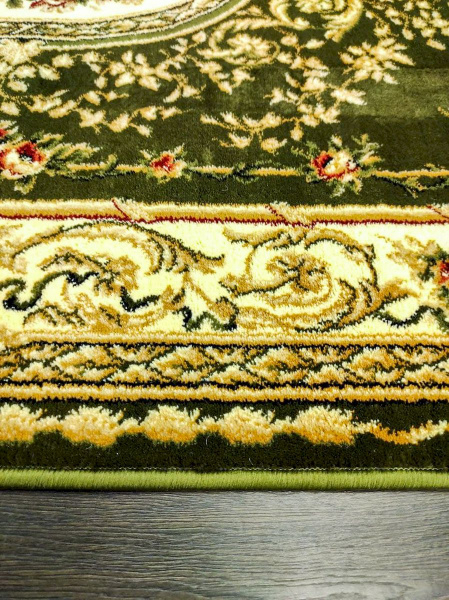 Covor Clasic, Lotos 568, Verde, Diverse Dimensiuni, 1800 gr/mp [10]