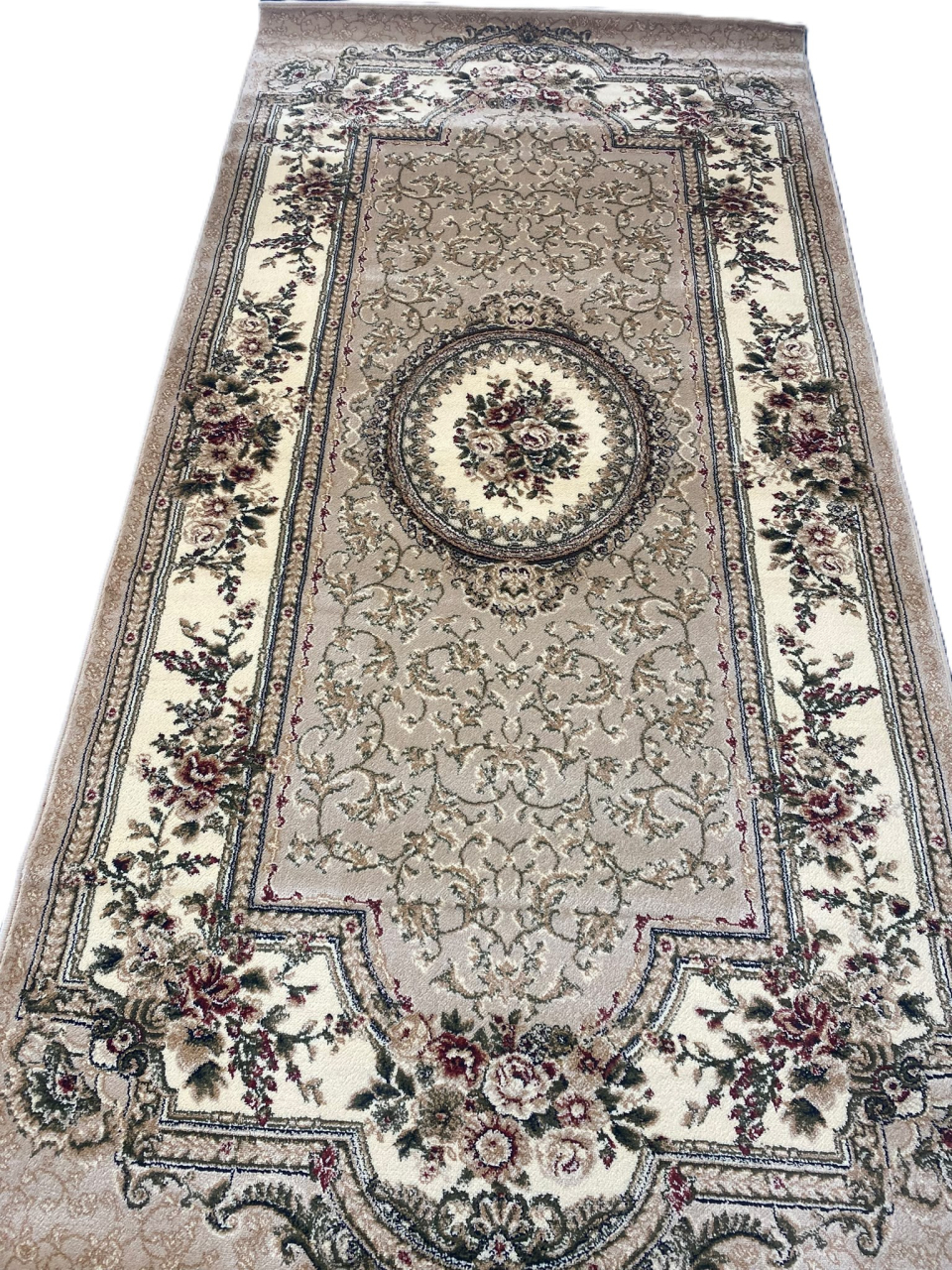 Covor Clasic, Lotos 571, Bej / Crem, Diverse Dimensiuni, 1800 gr/mp [11]