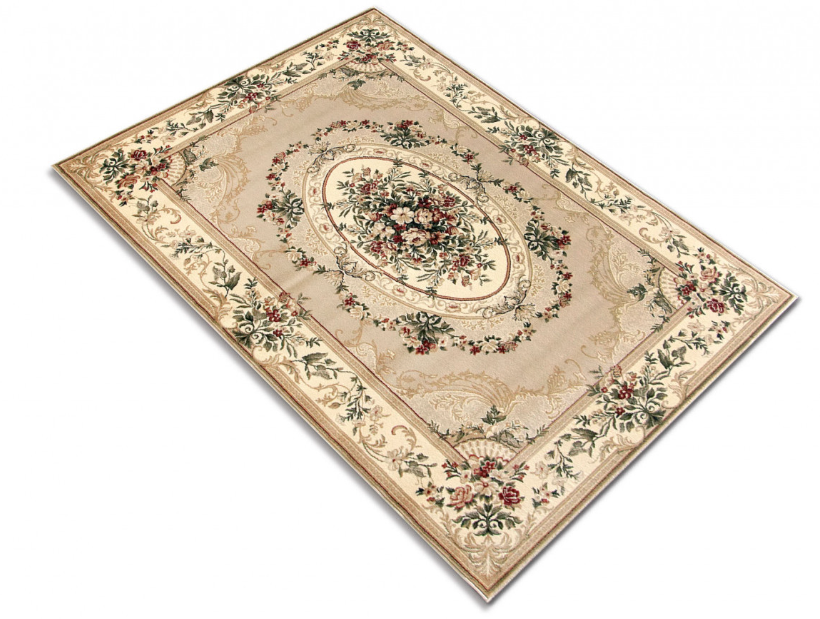 Covor Clasic, Lotos 1557, Crem / Bej, Diverse Dimensiuni, 1800 gr/mp [3]