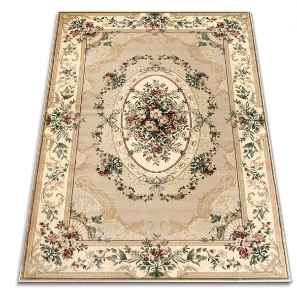 Covor Clasic, Lotos 1557, Crem / Bej, Diverse Dimensiuni, 1800 gr/mp [2]