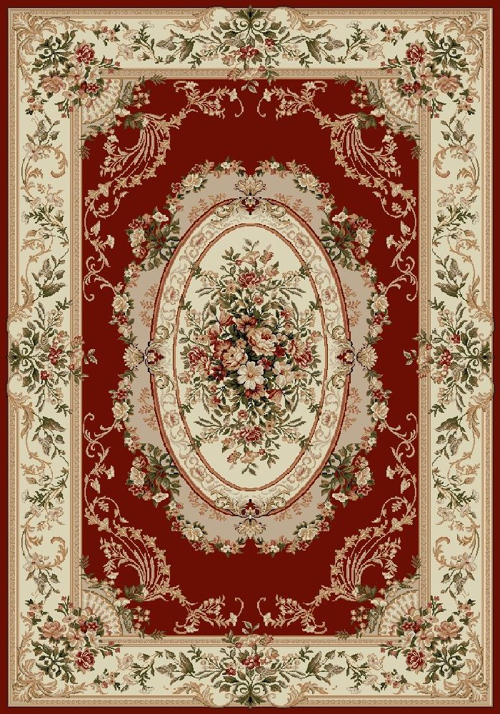 Covor Clasic, Lotos 1557, Grena, Diverse Dimensiuni, 1800 gr/mp [1]