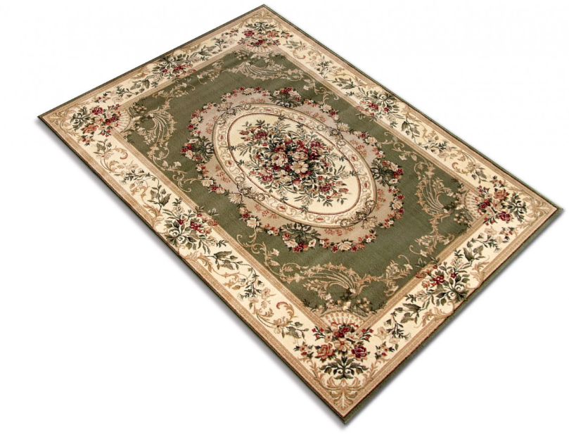 Covor Clasic, Lotos 1557, Verde, Diverse Dimensiuni, 1800 gr/mp [3]