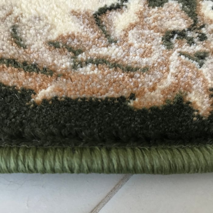 Covor Clasic, Lotos 575, Verde, Oval, Diverse Dimensiuni [7]