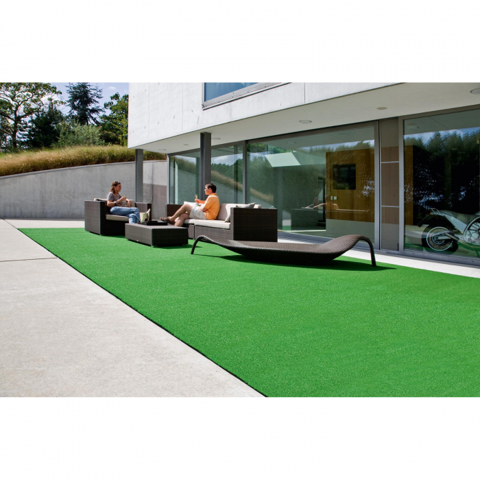 Covor Gazon Iarba Artificiala, Verde, 7 mm, Latime 4 m [3]