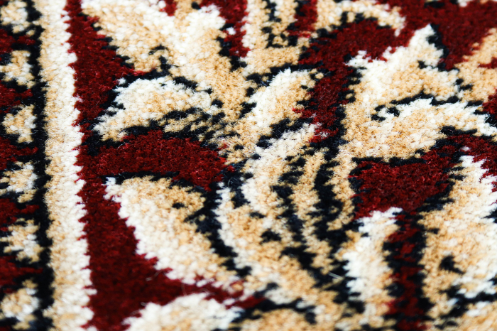 Covor Lotos, Model Bisericesc, 15077, Rosu Bordeaux, Diverse Dimensiuni, 1800 gr/mp [6]