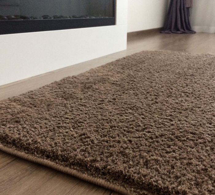 Covor Microfibra, Model Asti, 23000, Maro, Diverse Dimensiuni [2]