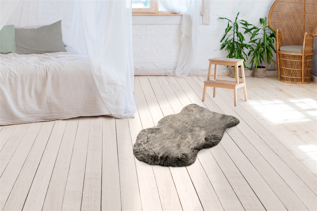 Covor Minimalist Tender Shapes 125, Maro, Inaltime fir 45 mm [4]
