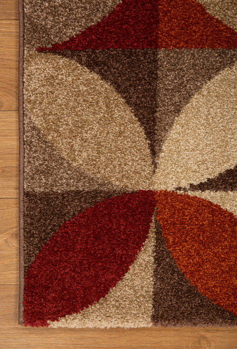 Covor Model Orlando 629, Maro/Portocaliu, Diverse Dimensiuni [5]
