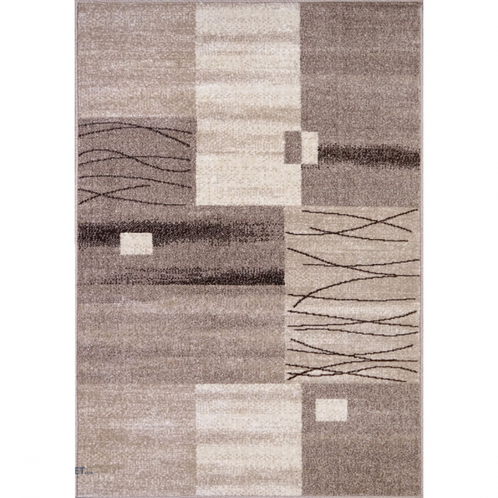 Covor Modern, Daffi 13068, Bej / Maro, 120x170 cm, 1700 gr/mp [1]