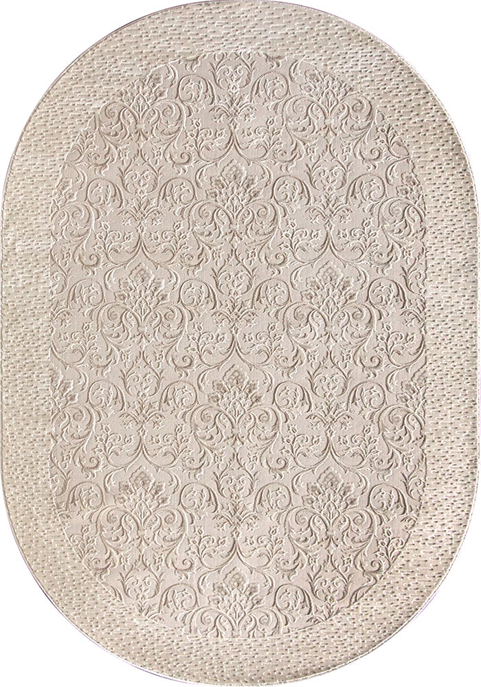 Covor Modern, Itea, 42005, Oval, Bej, Diverse Dimensiuni, 1800 gr/mp [2]