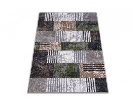 Covor Modern, Kolibri 11583, Gri/Maro, Diverse Dimensiuni, 2200 gr/mp [3]