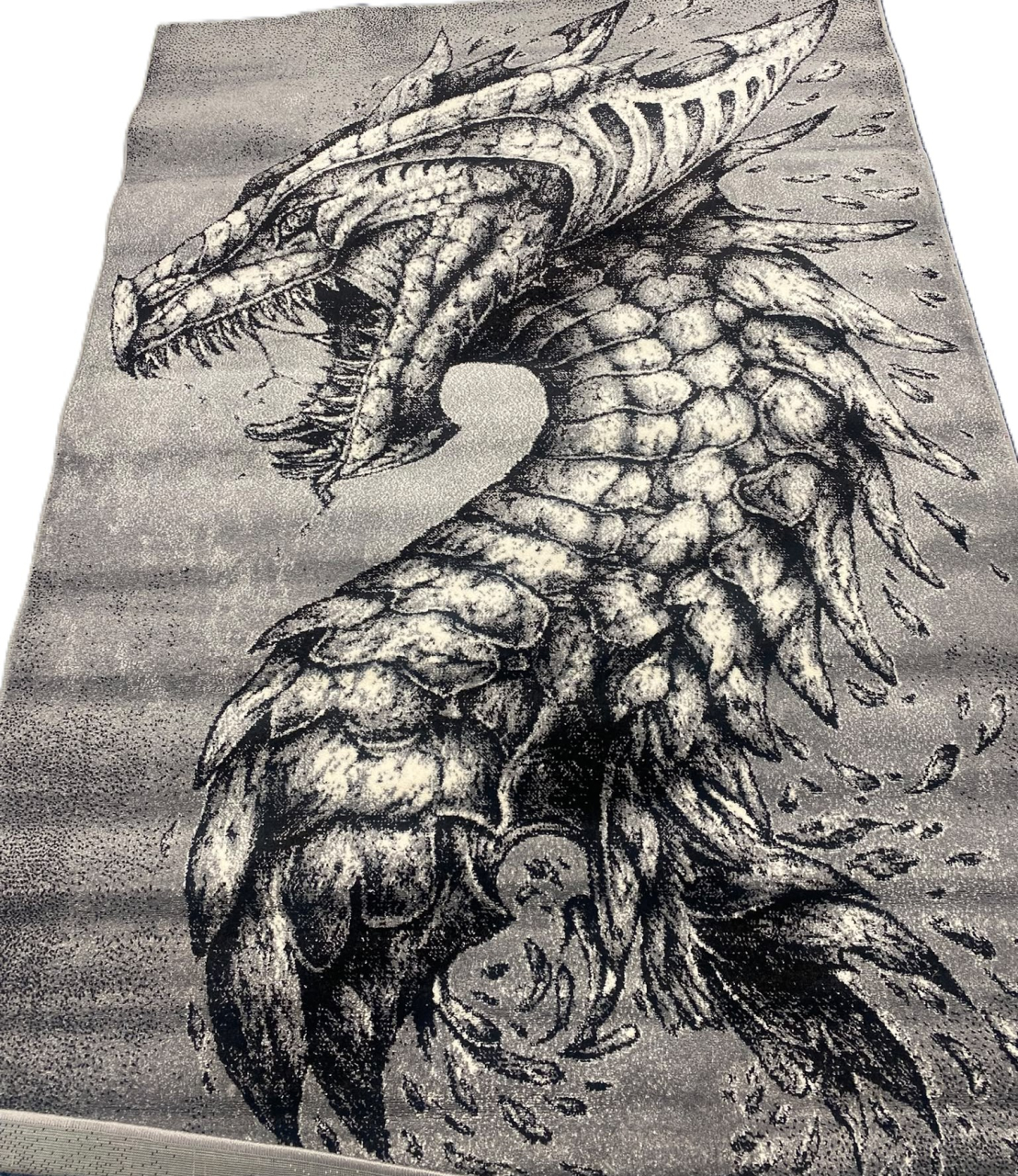 Covor Modern, Kolibri Dragon 11611, Gri, Diverse Dimensiuni, 2200 gr/mp [2]