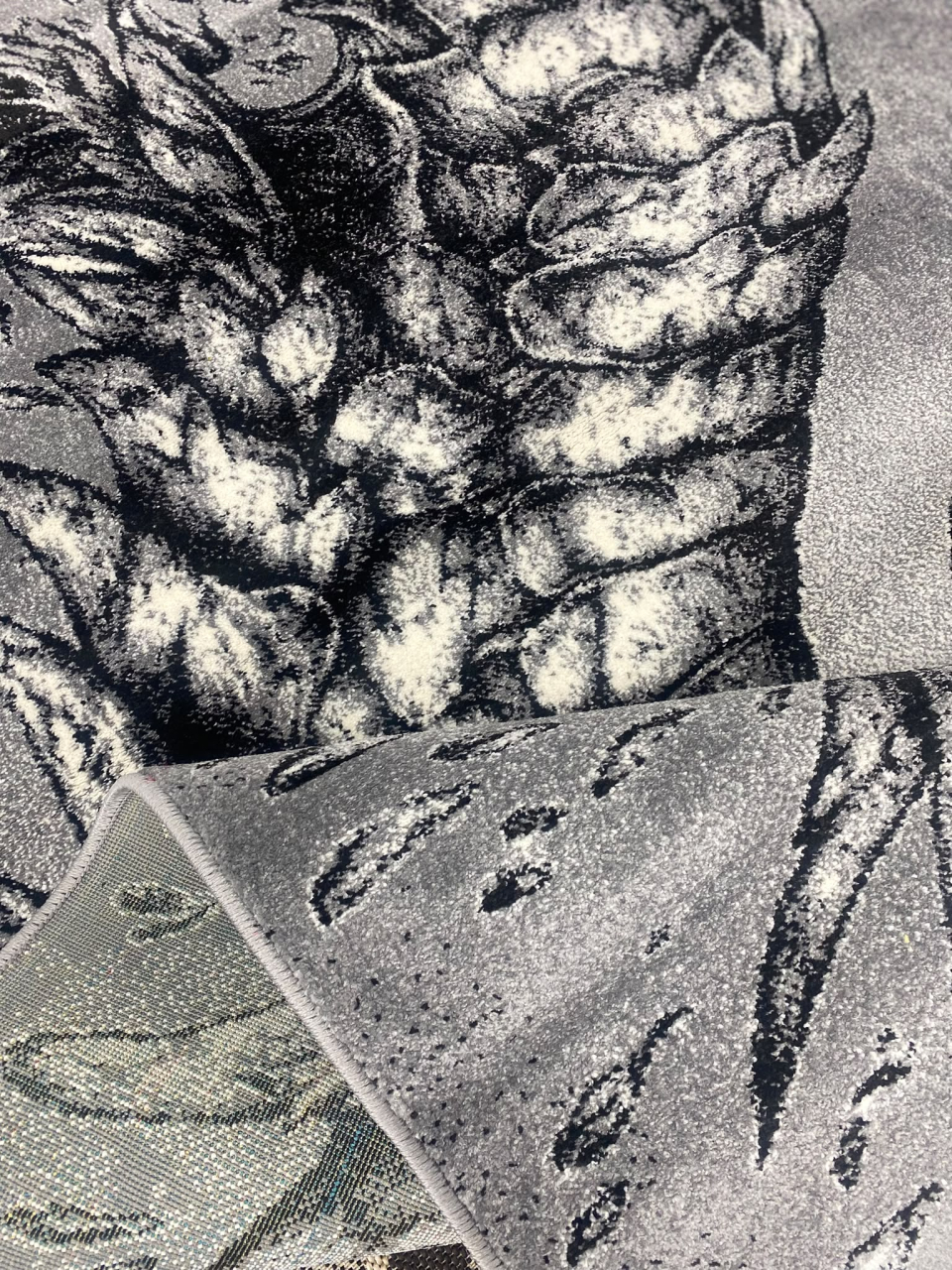 Covor Modern, Kolibri Dragon 11611, Gri, Diverse Dimensiuni, 2200 gr/mp [6]