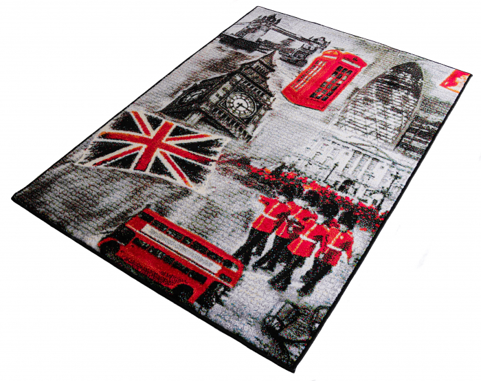 Covor Modern, Kolibri England 11191, Negru, Diverse Dimensiuni, 2200 gr/mp [8]