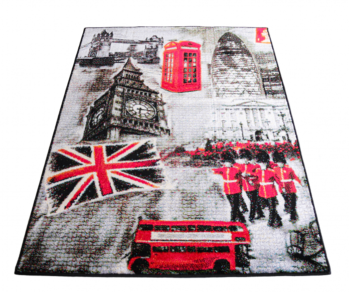 Covor Modern, Kolibri England 11191, Negru, Diverse Dimensiuni, 2200 gr/mp [7]