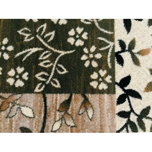 Covor Modern, Lotos 1521, Crem / Verde, Diverse Dimensiuni, 1800 gr/mp [5]