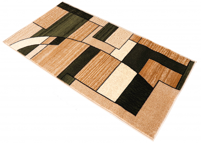 Covor Modern, Lotos 538-836, Verde, Diverse Dimensiuni, 1800 gr/mp [2]