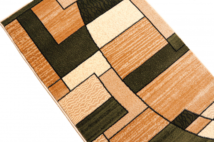Covor Modern, Lotos 538-836, Verde, Diverse Dimensiuni, 1800 gr/mp [3]